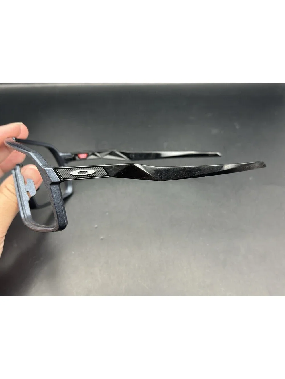 Oakley Sutro Blue Steel/Polished Black Frame (No Icons)